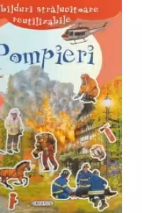 Abtibilduri stralucitoare reutilizabile - Pompieri