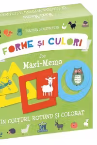 Forme si culori. Joc Maxi-Memo