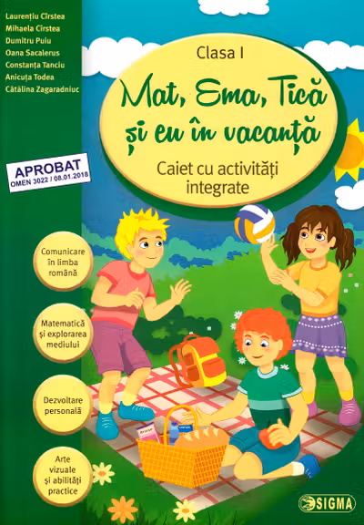 Mat, Ema, Țica și eu în vacanță - Clasa 1