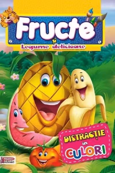 Fructe și legume delicioase. Distracție în culori