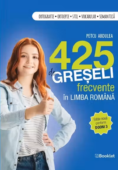 425 de greseli frecvente in limba romana