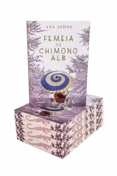 Blue Moon FEMEIA CU CHIMONO ALB