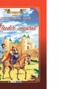 Aleodor împărat. Carte de colorat cu povești scrisă cu litere mari de tipar