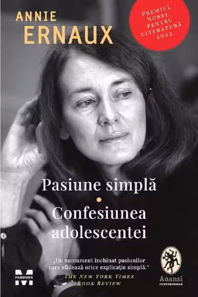 Pasiune simpla. Confesiunea adolescentei