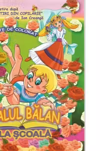 Calul balan - carte de colorat