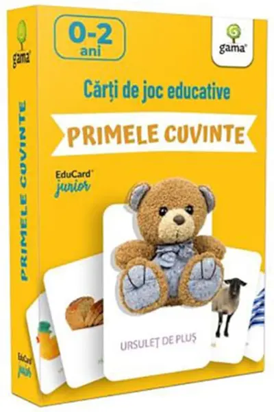 Carti de joc educative- Primele cuvinte