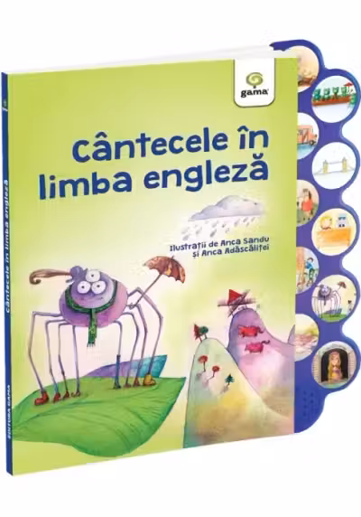 Cantecele in limba engleza. Cantecele copilariei cu sunete