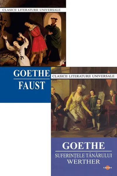 Pachet 2 cărți: Faust + Suferințele tânărului Werther