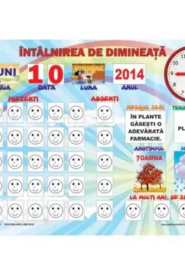 Plansa Întâlnirea de dimineață