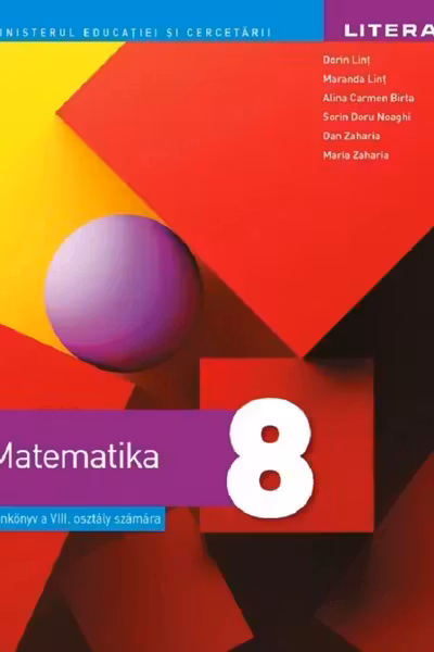 Matematică - Clasa 8 - Manual în limba maghiară
