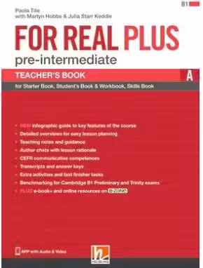 For Real Plus Pre-intermediate Teacher's Book A