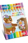Citesc si colorez - Manusa colorata