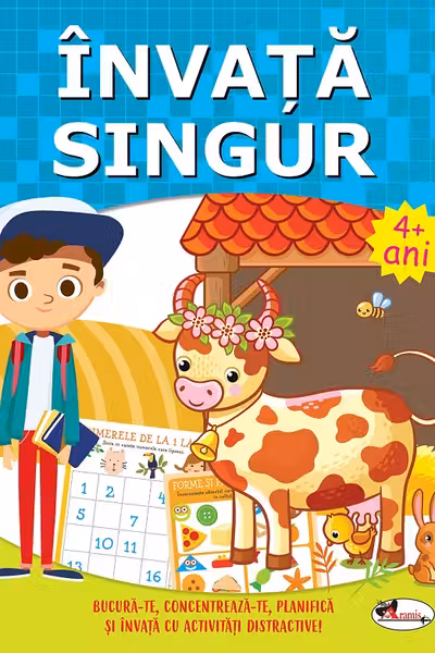 Invata singur. Carte de activitati +4 ani