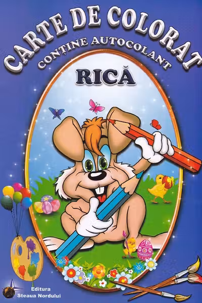 Carte de colorat: Rică