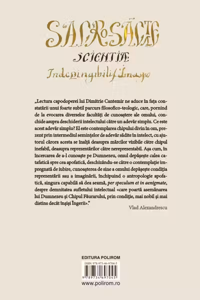 Imaginea de nezugravit a stiintei sacrosancte