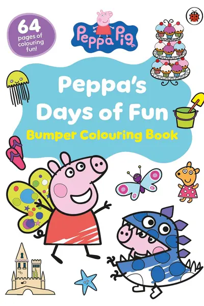 Peppa’s Days of Fun Bumper Colouring Book