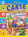 Primele mele cuvinte cu autocolante. Animalele (engleza-romana)