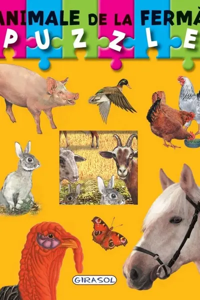 Puzzle animale de la ferma