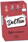 DelFan-Limba si comunicare. Joc cu 64 de cartonase ce contine 4 arii super distractive: Cultura generala, mima, descriere verbala si desen