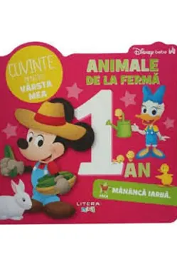 Animale de la ferma. Cuvinte pentru varsta mea
