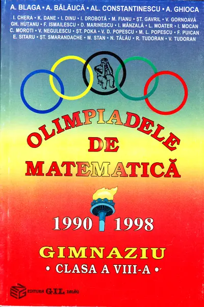 Olimpiadele de matematica cls 8 1990-1998