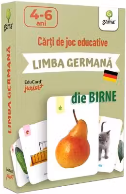 Carti de joc educative - Limba germana