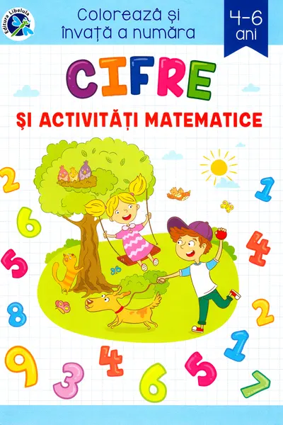 Cifre si activitati matematice. Coloreaza si invata a numara
