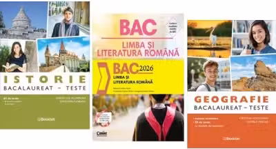 Pachet Bacalaureat 2026 Limba si literatura romana, Geografie si Istorie - Monica Cristina Anisie, Adrian Ilie Aichimoaie, Cristina Moldovan