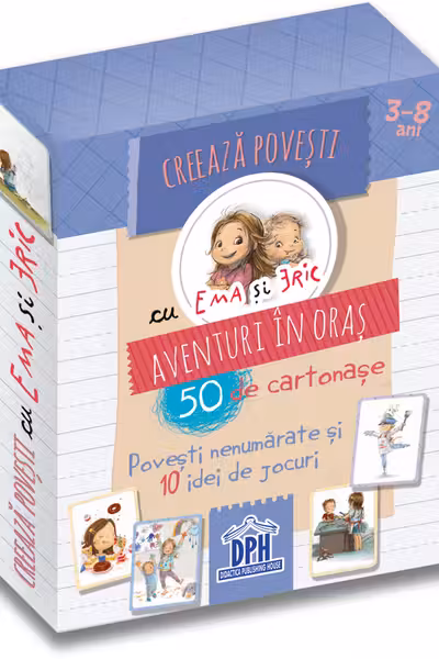 Creează povești cu Ema și Eric: Aventuri în oraș