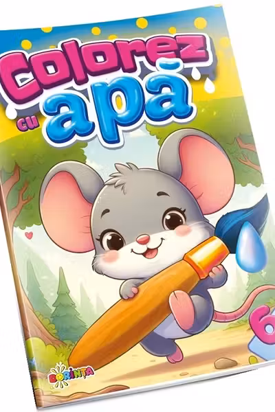Colorez cu apa 6 - Soricel