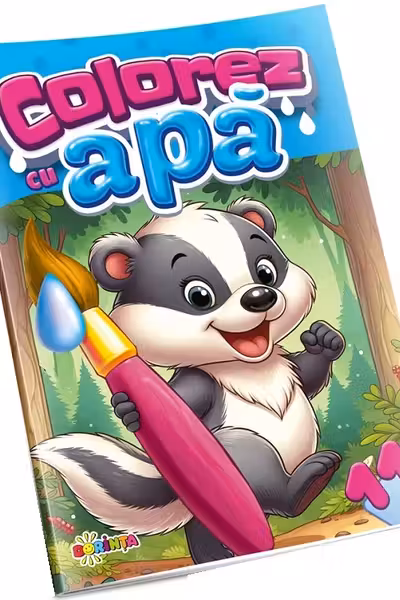 Colorez cu apa : 11 (Bursuc)