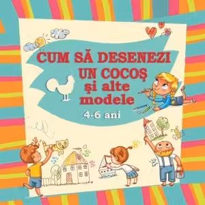 Cum sa desenezi un cocos si alte modele (4-6 ani)