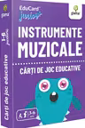 Carti de joc educative - Instrumente muzicale