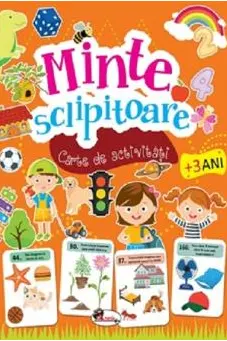 Minte sclipitoare. Carte de activitati +3 ani