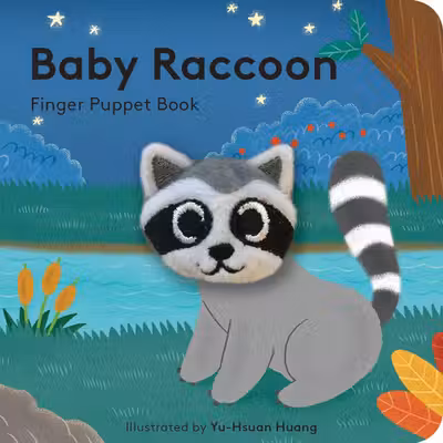 Baby Raccoon Finger Puppet Book