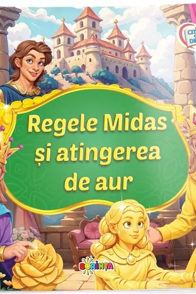 Citesc cu drag. Regele Midas si atingerea de aur