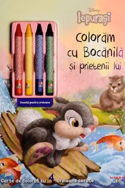 Disney. Iepurasi. Coloram cu Bocanila si prietenii lui