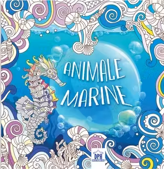 Animale marine - Carte de colorat