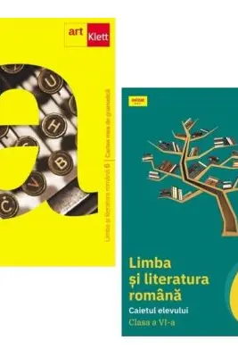 Pachet cartea mea de gramatica si caiet de romana clasa a 6-a - Florentina Samihaian, Sofia Dobra