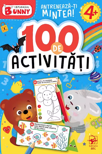 Iepurasul Banny 100 de activitati 4+