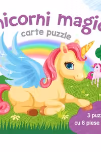 Unicorni magici. Carte puzzle