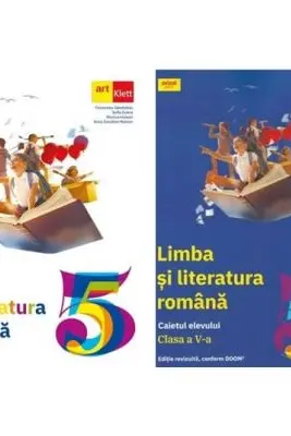 Pachet Limba si literatura romana pentru clasa a 5-a. Manual si caiet