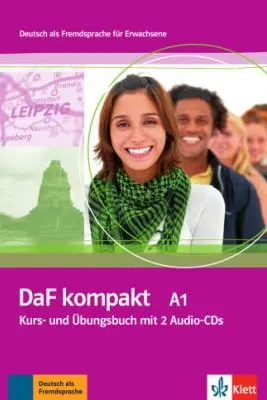 DaF kompakt A1. Deutsch als Fremdsprache für Erwachsene. Kurs- und Übungsbuch mit 2 Audio-CDs