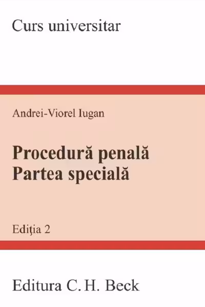 Procedura penala. Partea speciala. Ediția 2