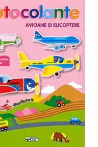 Autocolante. Avioane si elicoptere.