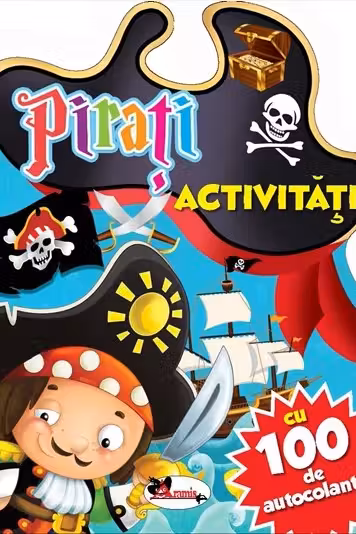 Pirati Activitati cu 100 de autocolante