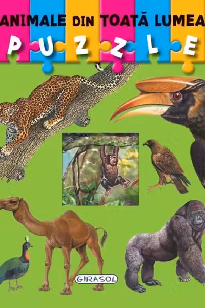 Puzzle animale din toata lumea