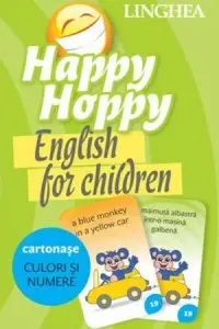 Happy Hoppy - Cartonase cu imagini pentru invatarea limbii germane - Culori si Numere