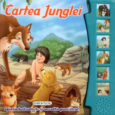 Citeste si asculta. Cartea Junglei