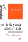 Elemente de stiinta administratiei - Curs universitar